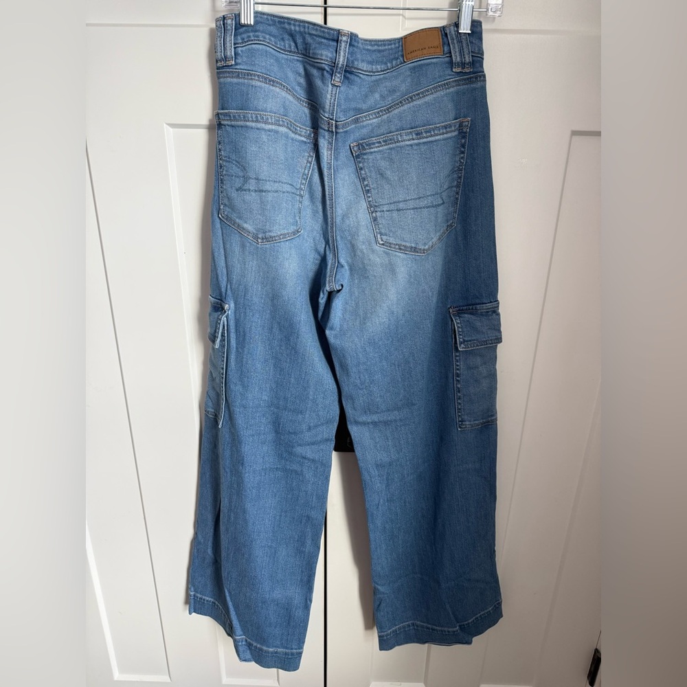 American Eagle Outfitters Light Blue Denim Pants - Picture 4 of 4